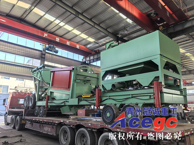 移動(dòng)采金車出口菲律賓